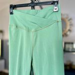 DYCE Active Polyester and Spandex Light Green Pants Photo 2