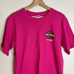 Harley Davidson  Cozumel Mexico pink graphic T-shirt size medium Photo 2