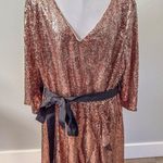 Lane Bryant  Copper Sequin Party Dress Photo 6