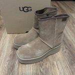 UGG  cityfunc chestnut suede platform boots booties shoes new  Photo 1
