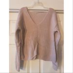 ✨HP✨V Neck Chevron Knit Dolman Sleeve Sweater✨ Pink Size undefined Photo 6