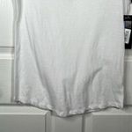 NFL  New England Patriots White Blue Lace Up Vneck Tshirt Photo 2