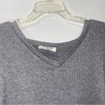 Zenana Outfitters Gray Long Sleeve Top Medium Photo 4