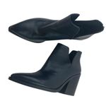 Vince Camuto Gigietta Ankle Boots Womens 11M Black Leather Whimsigoth Witchy Photo 3