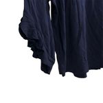 Flying Colors Virginia Cavaliers Women's Ruffle Sleeve Top Blue XL Photo 4