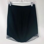 Tobi | Womens Black Mini Skirt Mesh Photo 0