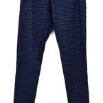 Kyodan  size small striped athletic athleisure leggings full length gray‎ black Photo 0