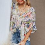 Impressions  NWT Women's Overlooking Venice Top Size M Photo 1