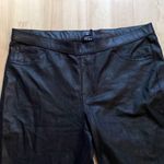 Hue  LEATHERETTE LEGGINGS SNAKE PRINT BLACK MEDIUM Photo 1