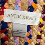 Antik Kraft Beautiful!!!  Colorful Woven Tote!! ♥️💛💜 Photo 6