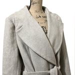 ASOS Skater Coat in Wool Blend With Oversized Collar and Self Belt Sz 16 Photo 7