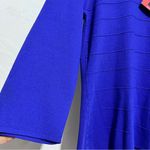 Cable & Gauge  Vintage Women Cardigan Sweater 3/4 Sleeve Blue :Box I: Photo 3