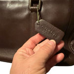 Coach  Women's Brown Leather Satchel Bag with Interior Pockets Photo 7