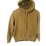 Everlane  Size XXS The French Terry Hoodie Military Olive Green Sweatshirt Photo 0
