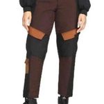 Jordan Nike Brown Cosy Nylon Utility Pants Loose fit DJ2731-203 WOMENS SIZE S Photo 1