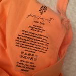 Free People NEW! $98  Movement Good Karma Onesie Neon Peach Coral XS/S Photo 12