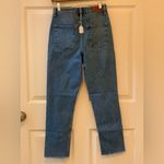 BDG Dillon Cropped Blue Jeans Raw Hem Jeans. Size-2 Photo 3