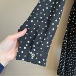 ✨ Full Moon Maternity Polka Dot Black White Dress Large Black Size undefined Photo 4