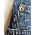 Ralph Lauren Lauren Jeans Co Blue Denim Jean Skirt Women Size 4 Back Slit Photo 1