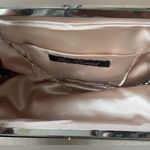 Lulu Townsend  gold sparkly high heel, open toe sandal and evening bag bundle;7.5 Photo 3