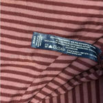 Tommy Hilfiger  Sleepwear Nightshirt Size Small V-Neck Striped Short-Sleeved Photo 2