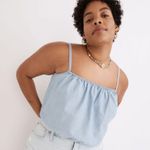 Madewell Denim Top Womens Plus XXL NWOT Blue Chambray Meriden Vineshire Wash B1 Photo 1