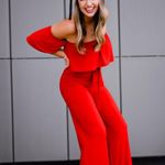 Red Jumpsuit Shop17 Size L Photo 0