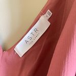 ASTR puffy shoulder bodysuit Dark Blush Womens Size M Red Size M Photo 3