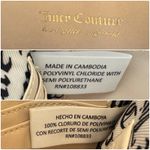 Juicy Couture Y2K  Iconic Signature Black Logo Wristlet Clutch Wallet NEW Photo 4