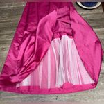 Michaelangelo  Strapless Fuchsia Dress Photo 3
