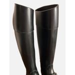 Givenchy  Black Rubber Eva Chain Boots Size 8.5 Photo 3