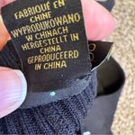 House of Harlow Black Ribbed Wide Leg Pants Womens S Athleisure Corpcore Basic Photo 3