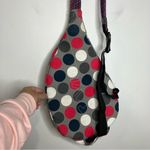 KAVU  Rope bag got dots gray canvas multicolored dots‎ Photo 4