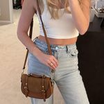 Crossbody Brown Purse Photo 2