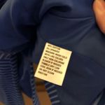 Crown & Ivy Thick Knit Stretch Blazer Jacket Stripes Blue Size 8 Photo 4