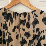 She & Sky V Neck Drop Waist Dress Tie Belt Size Medium Photo 2