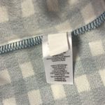 LuLaRoe  Blue White Gingham Plaid Cassie Stretch Midi Pencil Skirt Womens Medium Photo 10