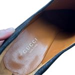 Gucci  Betty Black Suede Bamboo Tassel Platform‎ Ankle Booties Sz 37.5 Photo 7