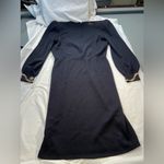 St. John Vintage St. Johns Santana Knit Dress. Beaded Belt and cuffs, Size 14 Photo 2