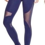 Alo Yoga Coast Stirrup Mesh Leggings Heel Strap Blue Women’s Size XS Photo 0