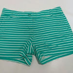 Crown & Ivy  Petite Striped Chino Short Photo 0
