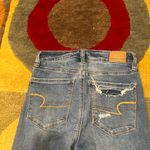 American Eagle Super Hi Rise Jegging Jeggings Skinny Jeans Distressed 0 SHORT Photo 6