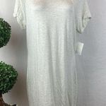 Athleta  Ivory Shala Short Sleeve Cold Shoulder Dress NEW M Photo 2