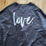 Victoria's Secret Victoria’s secret Black Love Graphic Robe Photo 1