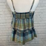Loft  Green & Blue Plaid Cami Top-Petite Medium Photo 2