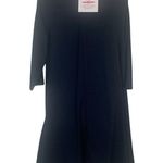 Women With Control QVC Blue Denim 3/4 Sleeve Polo Dress Size Medium Photo 3