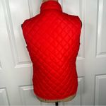 U.S. Polo Assn. Sz M Red Quilted Puffer Vest Photo 4