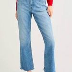 J.Crew 9" Demi-Boot Crop Jeans Sz 31P Raw Hem Light Wash Photo 0