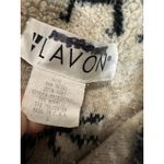 Lavon VTG  Reindeer Winter Acrylic Sweater Women Large Button Up Cozy Warm Fall Photo 1
