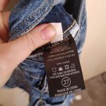 BLANK NYC Size 27 Short Overalls Pocket Distressed Raw Hem Summer Cotton Blue Photo 2